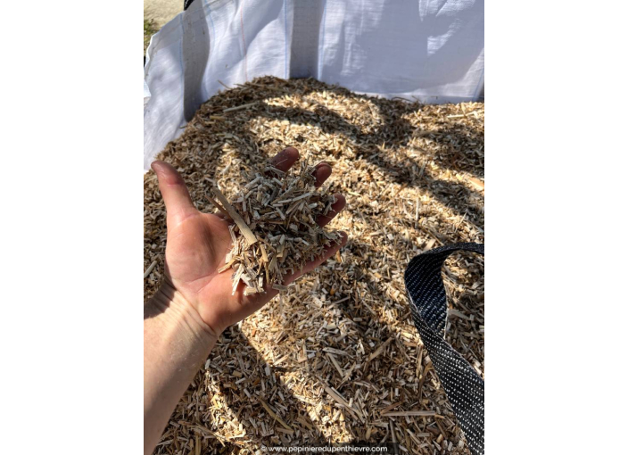 Paillage naturel de Miscanthus - Big bag 1 m³