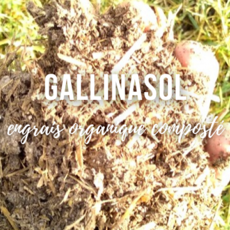 Gallinasol© : un engrais organique composté, 100% naturel et local !